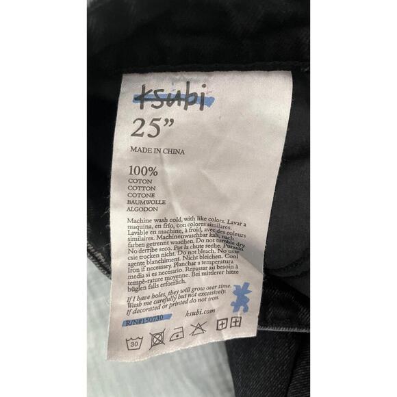 KSUBI PLAYBACK NOIR HIGH WAISTED JEANS - Picture 14 of 14